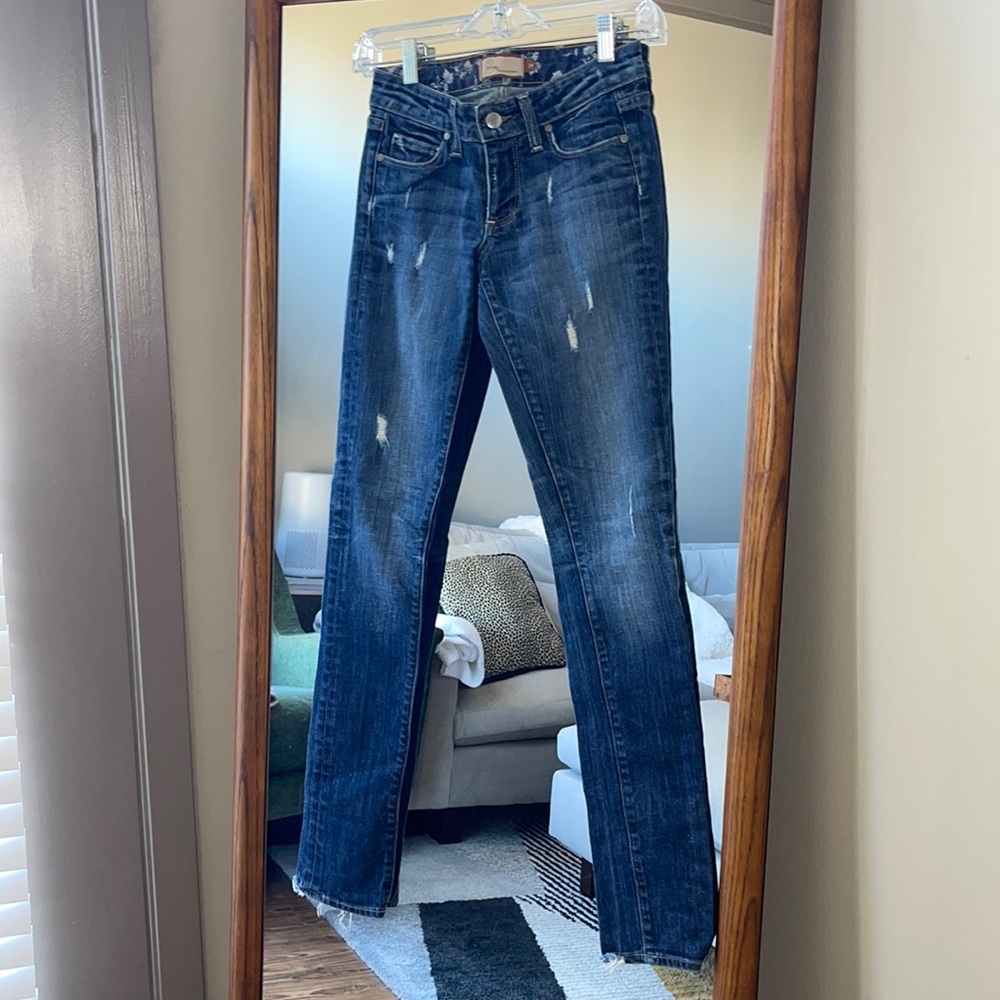 Paige premium size 24 skinny jeans